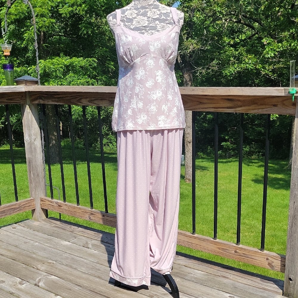 Laura Ashley 2 pc. Pajama Set - Picture 2 of 6